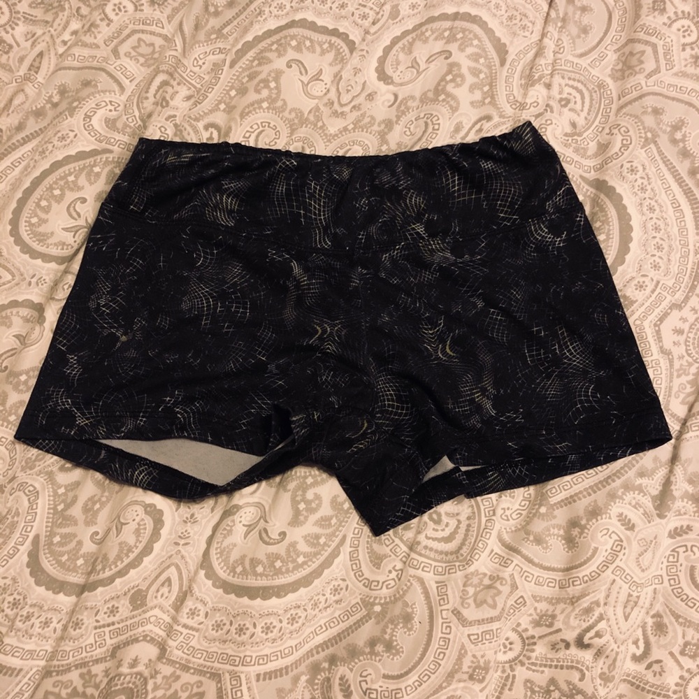 Black Spandex Shorts